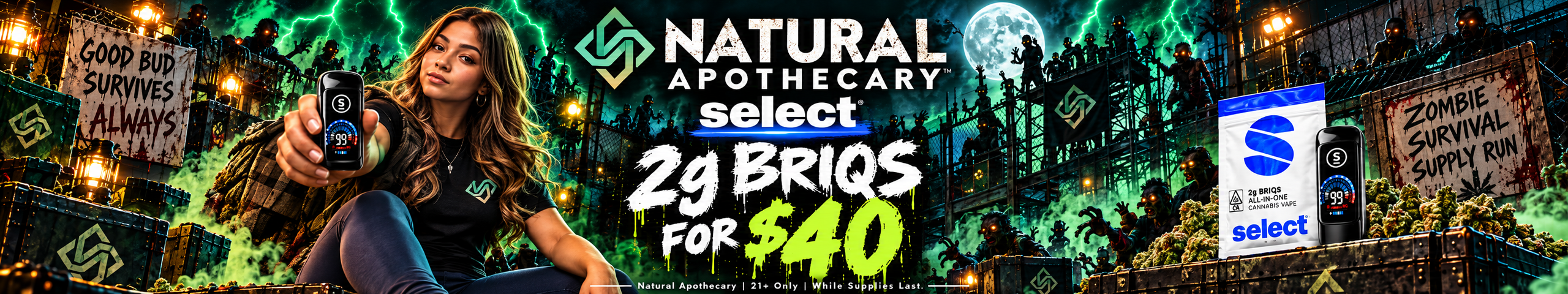 Cannabis Promo, Cannabis Sales, Cannabis Discounts, Cannabis on Sale, Select Briq 2.0 $40!