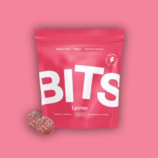 Lychee 1:1:1 THC:CBG:CBD Gummy product