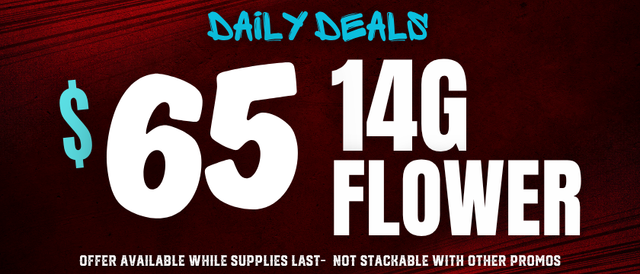 Cannabis Promo, Cannabis Sales, Cannabis Discounts, Cannabis on Sale, Select 14gs are $65🔥