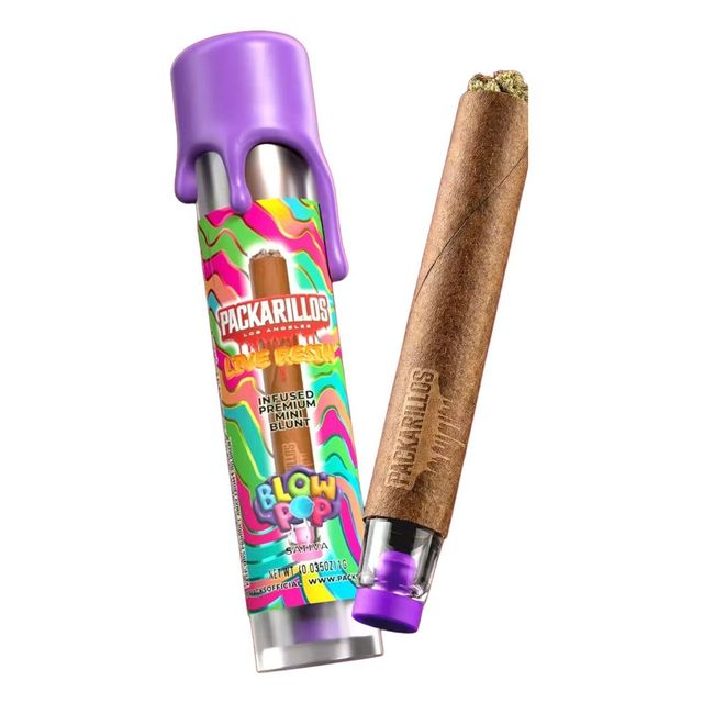 Packarillos Infused Mini Blunt Blow Pop Packwoods