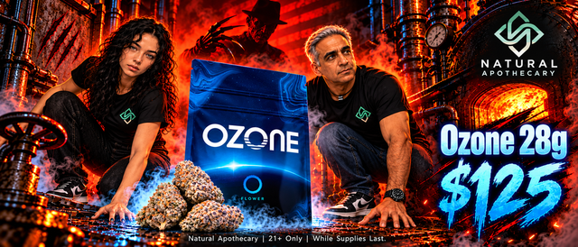 Cannabis Promo, Cannabis Sales, Cannabis Discounts, Cannabis on Sale, Ozone 28g for $125!