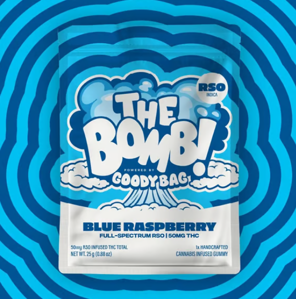 The Bomb! Blue Raspberry Goody Bag