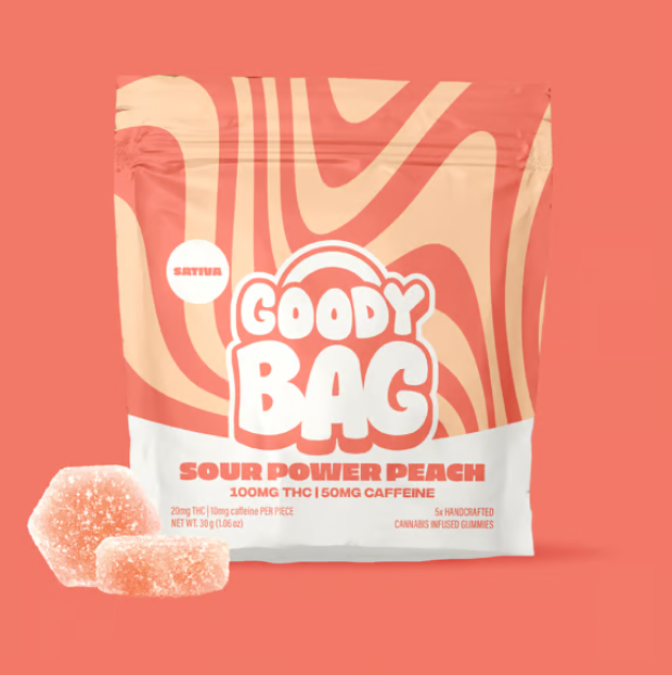 Sour Power Peach Goody Bag