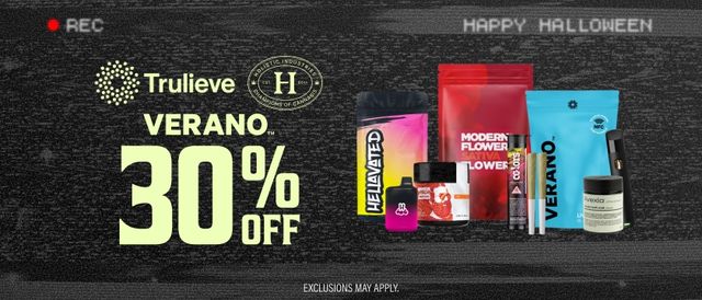 Cannabis Promo, Cannabis Sales, Cannabis Discounts, Cannabis on Sale, 30% Off Trulieve, Verano & Holistic