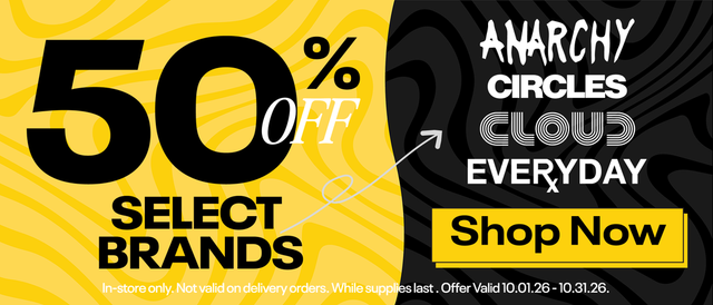 Cannabis Promo, Cannabis Sales, Cannabis Discounts, Cannabis on Sale, October - 50% off select brands!
