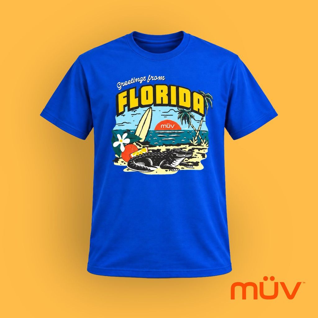 MÜV Postcard Tee Short Sleeve Shirt, MD