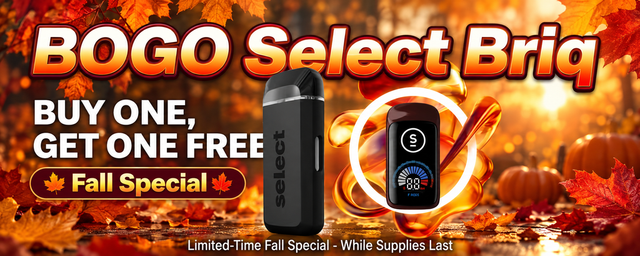 Cannabis Promo, Cannabis Sales, Cannabis Discounts, Cannabis on Sale, BOGO Select Briq