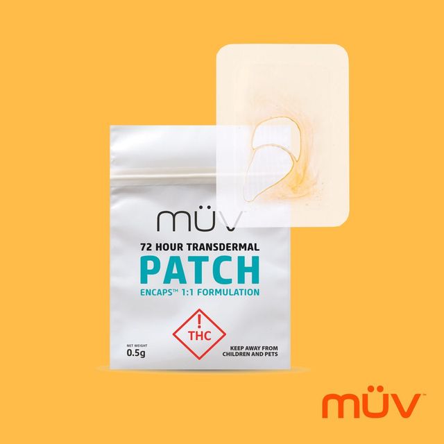 72 Hour 1:1 CBD:THC Patch MÜV