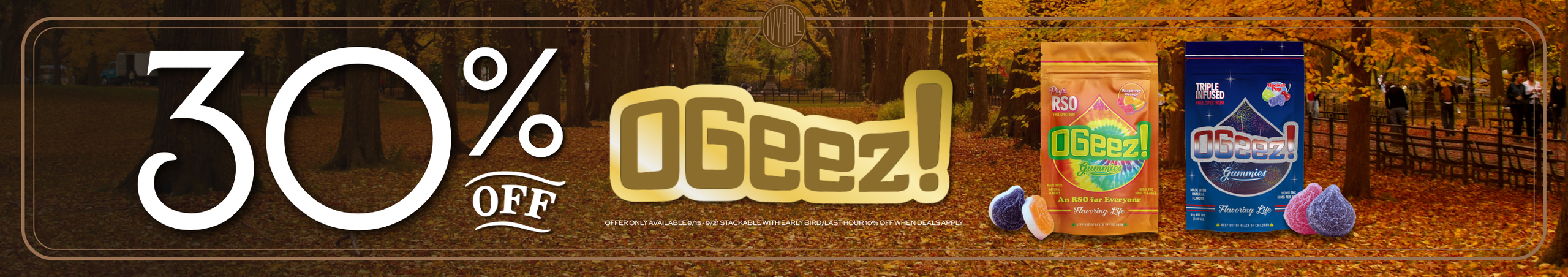 Cannabis Promo, Cannabis Sales, Cannabis Discounts, Cannabis on Sale, Ogeez 30% Off!