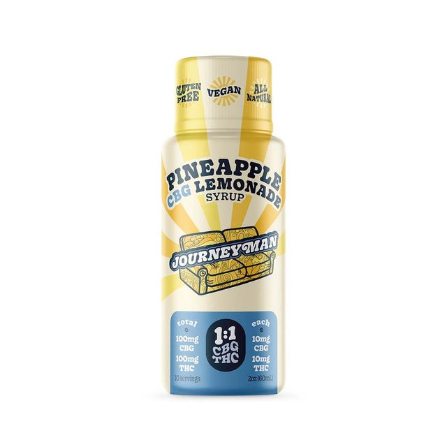 Pineapple Lemonade 1:1 (THC:CBG) Syrup Journeyman Pineapple Lemonade 1:1 (THC:CBG) Syrup Journeyman