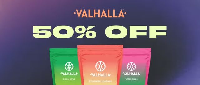 Cannabis Promo, Cannabis Sales, Cannabis Discounts, Cannabis on Sale, 50% Off Valhalla