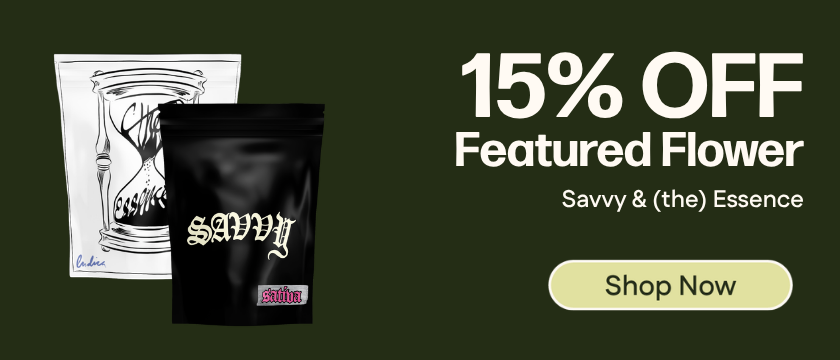 15% OFF (the) Essence & Savvy Flower