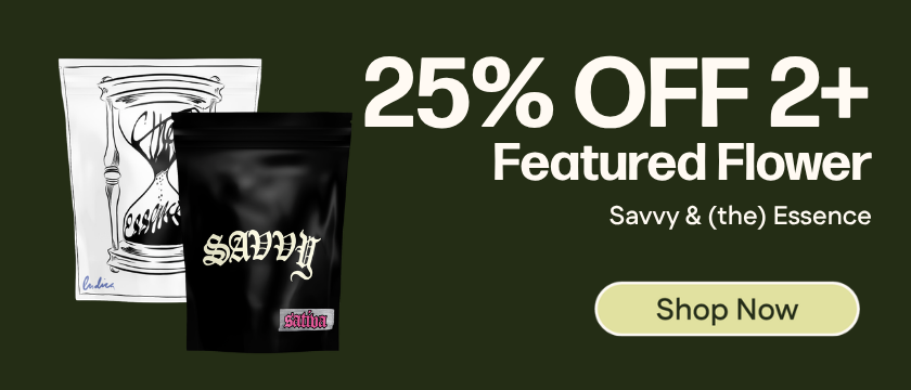 25% OFF 2+ (the) Essence & Savvy Flower
