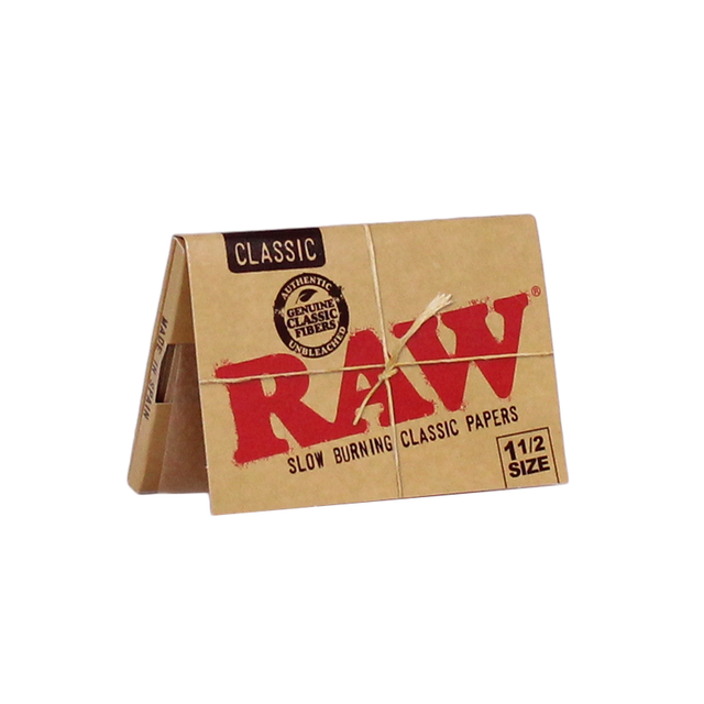 1 1/2" Classic Rolling Papers RAW