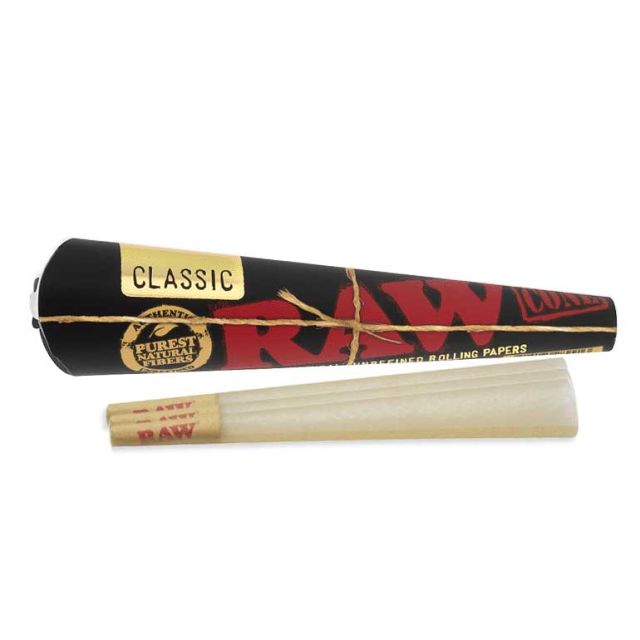 Black King-sized Classic Cones RAW Black King-sized Classic Cones RAW