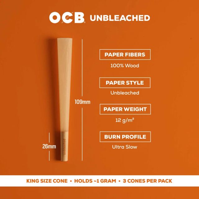 Virgin Cone King Size OCB Virgin Cone King Size OCB