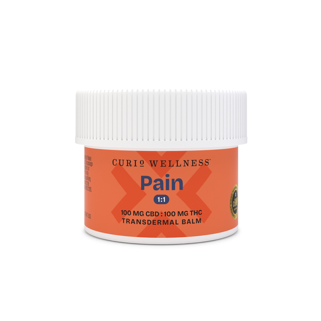 Transdermal 1:1 (CBD:THC) Pain by Curio Wellness Transdermal 1:1 (CBD:THC) Pain by Curio Wellness