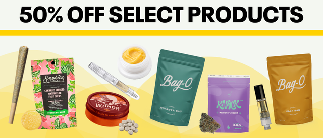 Cannabis Promo, Cannabis Sales, Cannabis Discounts, Cannabis on Sale, 50% Off | Daily Deal