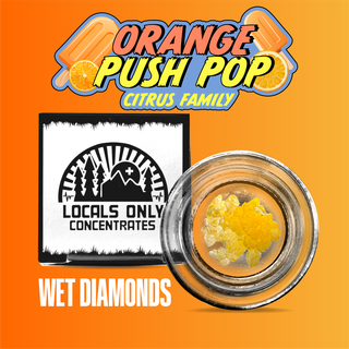 Orange Push Pop Locals Only - by CLADE9