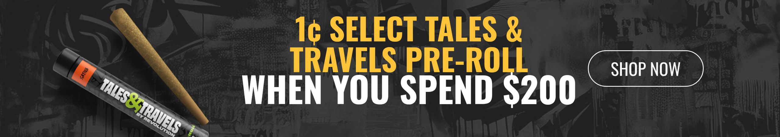 Get a Select Pre-Roll for 1¢ When You Spend $200 Cannabis Promo, Cannabis Sales, Cannabis Discounts, Cannabis on Sale, Get a Select Pre-Roll for 1¢ When You Spend $200