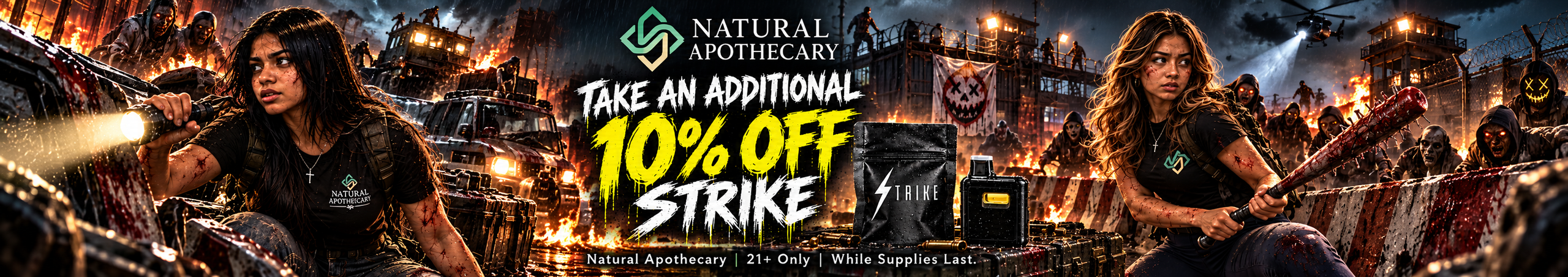Cannabis Promo, Cannabis Sales, Cannabis Discounts, Cannabis on Sale, Additional 10% Off Strike AIO!