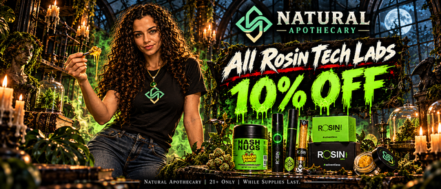 Cannabis Promo, Cannabis Sales, Cannabis Discounts, Cannabis on Sale, All Rosin Tech 10% Off!