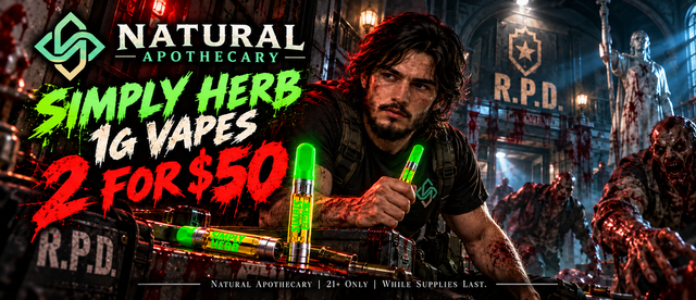 Cannabis Promo, Cannabis Sales, Cannabis Discounts, Cannabis on Sale, Simply Herb 1g Vape 2 for $50!
