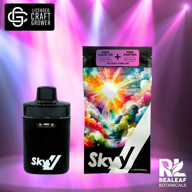 King Louis XIII x Pink Panties Dual Skyy by Realeaf Botanicals