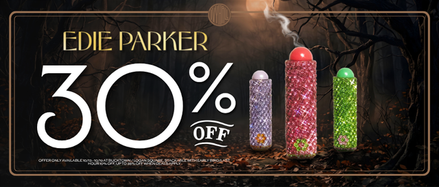 Cannabis Promo, Cannabis Sales, Cannabis Discounts, Cannabis on Sale, Edie Parker Vapes 30% Off!