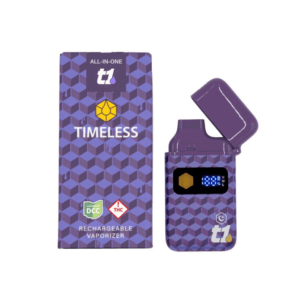 Timeless Blackberry Kush All-In-One Vape, 1g