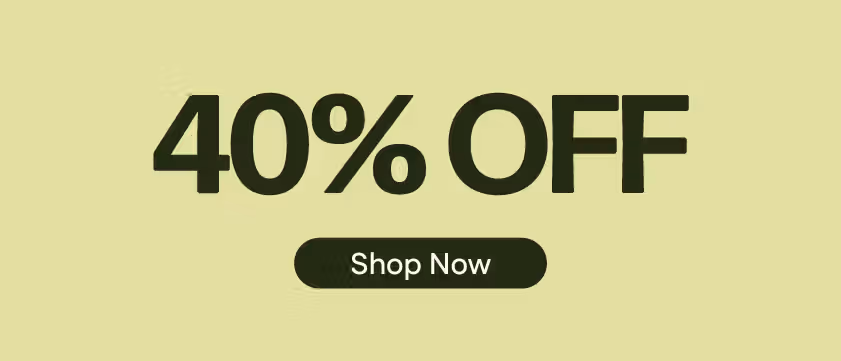 40% OFF Extra Savings on Find & Grassroots