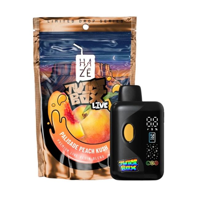 Juice Box Palisade Peach Kush All-In-One Hazé
