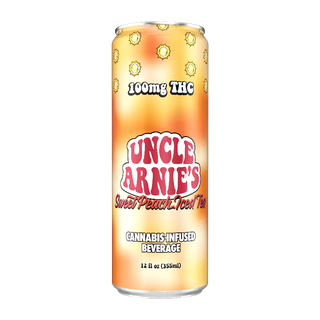 Sweet Peach Iced Tea 12oz Uncle Arnie's