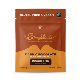 Dark Chocolate w/ Toffee & Sea Salt Scandalous
