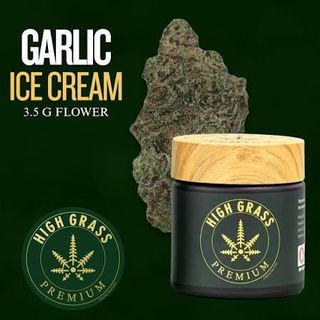 Garlic Ice Cream High Grass Premium