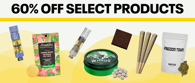 Cannabis Promo, Cannabis Sales, Cannabis Discounts, Cannabis on Sale, 60% Off | Daily Deal