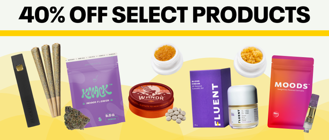 Cannabis Promo, Cannabis Sales, Cannabis Discounts, Cannabis on Sale, 40% Off | Daily Deal