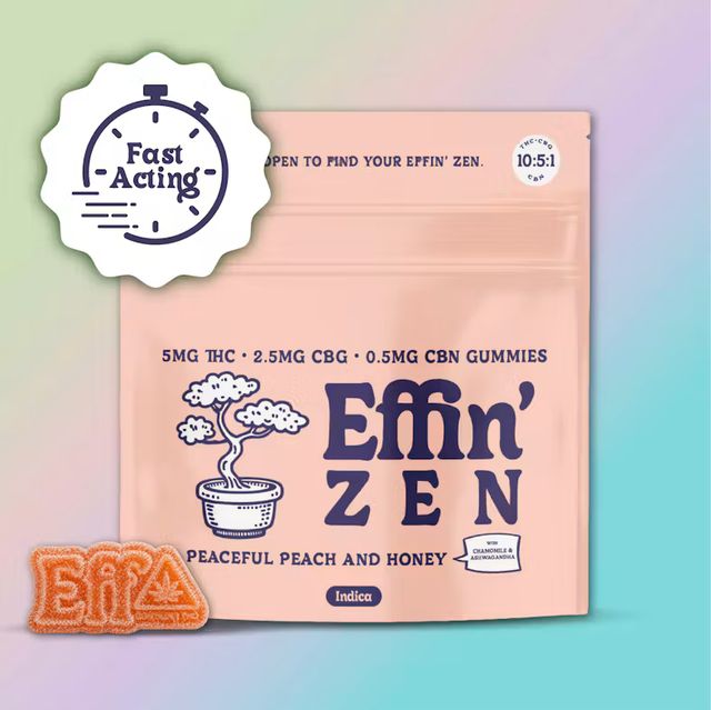 Zen Peaceful Peach & Honey 10:5:1 THC:CBG:CBN Fast Acting Effin Zen Peaceful Peach & Honey 10:5:1 THC:CBG:CBN Fast Acting Effin
