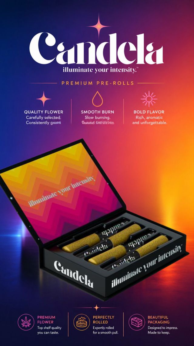Banana Sherbet MoonRock Candela