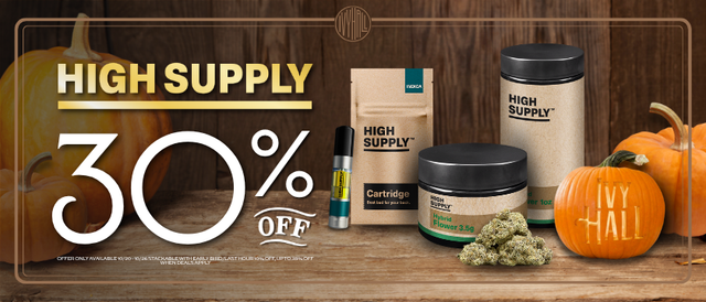 Cannabis Promo, Cannabis Sales, Cannabis Discounts, Cannabis on Sale, High Supply 30% Off!