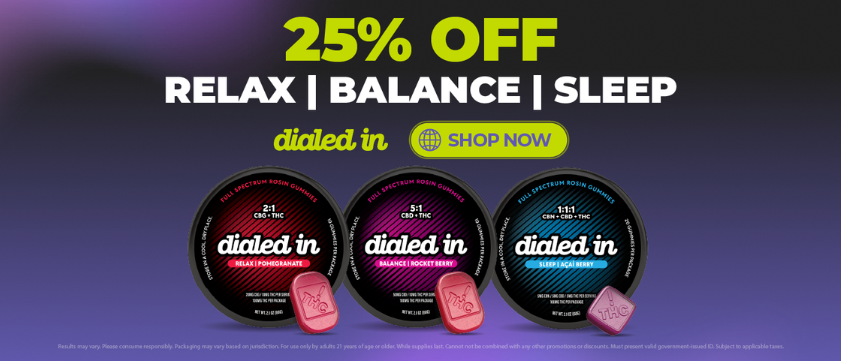 25% OFF Dialed In