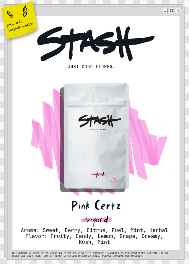 Pink Certz Stash Pink Certz Stash