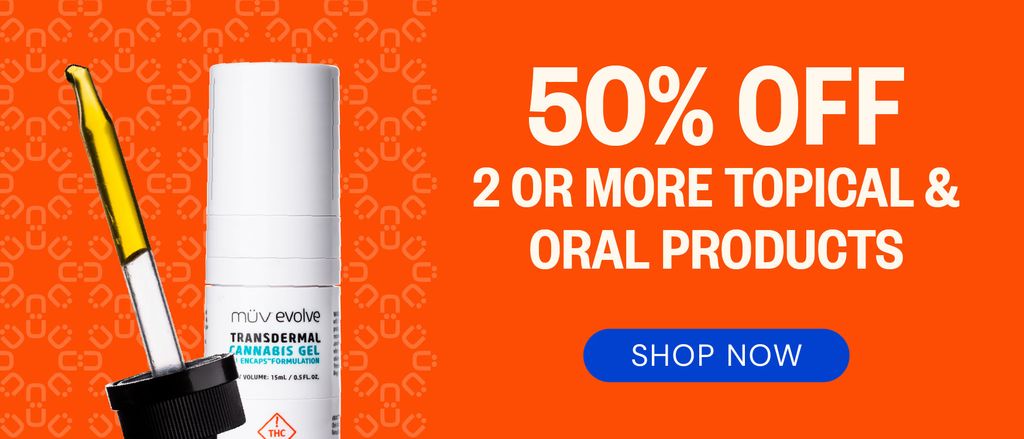 50% OFF 2 or more Topical & Oral Products