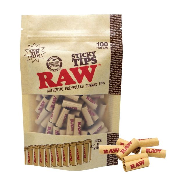 Pre-Rolled Sticky Tips RAW Pre-Rolled Sticky Tips RAW