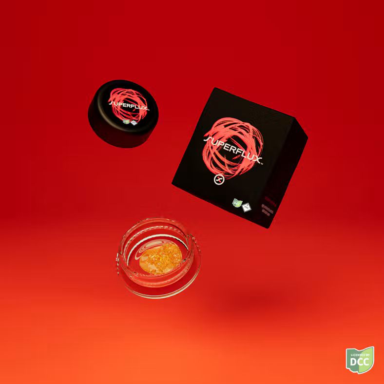 Superflux Gas Truffle Live Resin Concentrate, 1g Live Budder