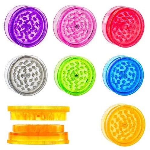 60mm 2-Piece Acrylic Grinder High Mountain Imports