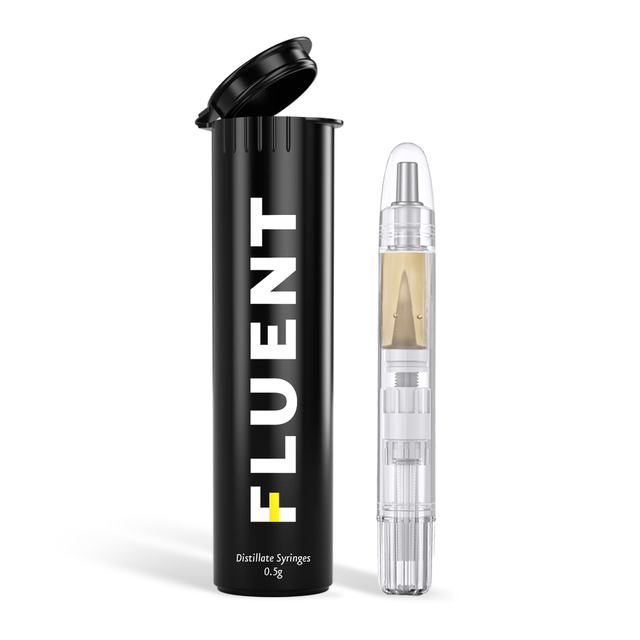 WHT Wedding Distillate Syringe, as Fluent's menu shows it