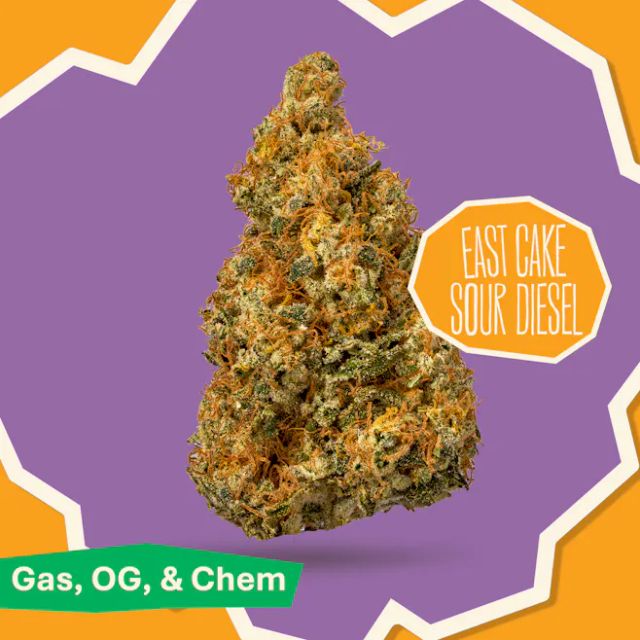 East Cake Sour Diesel District Cannabis
