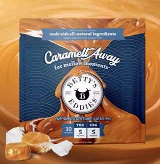 Caramel Chews 1:1 THC:CBG Betty's Eddies
