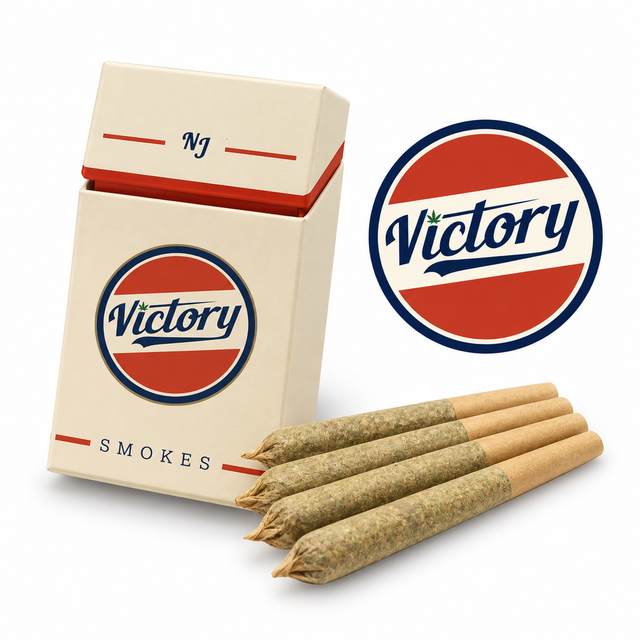 Amnesia Lemon | 2.5g 5Pk Smokes Pre-Rolls Victory Natural Farms